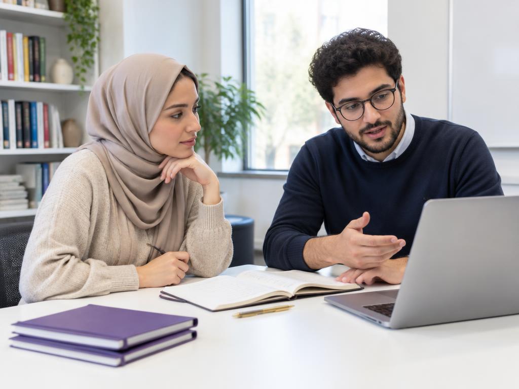 نقاش أكاديمي لتطوير فكرة بحثية